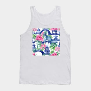 Blue panther garden Tank Top